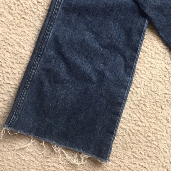 DENIM & CO/ DARK BLUE OVERALLS - Picture 7 of 9